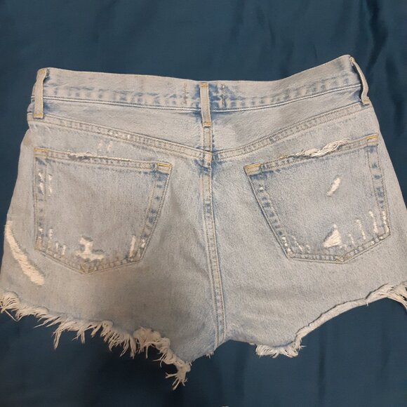 denim shorts distressed AGOLDE parker vintage - Picture 2 of 2